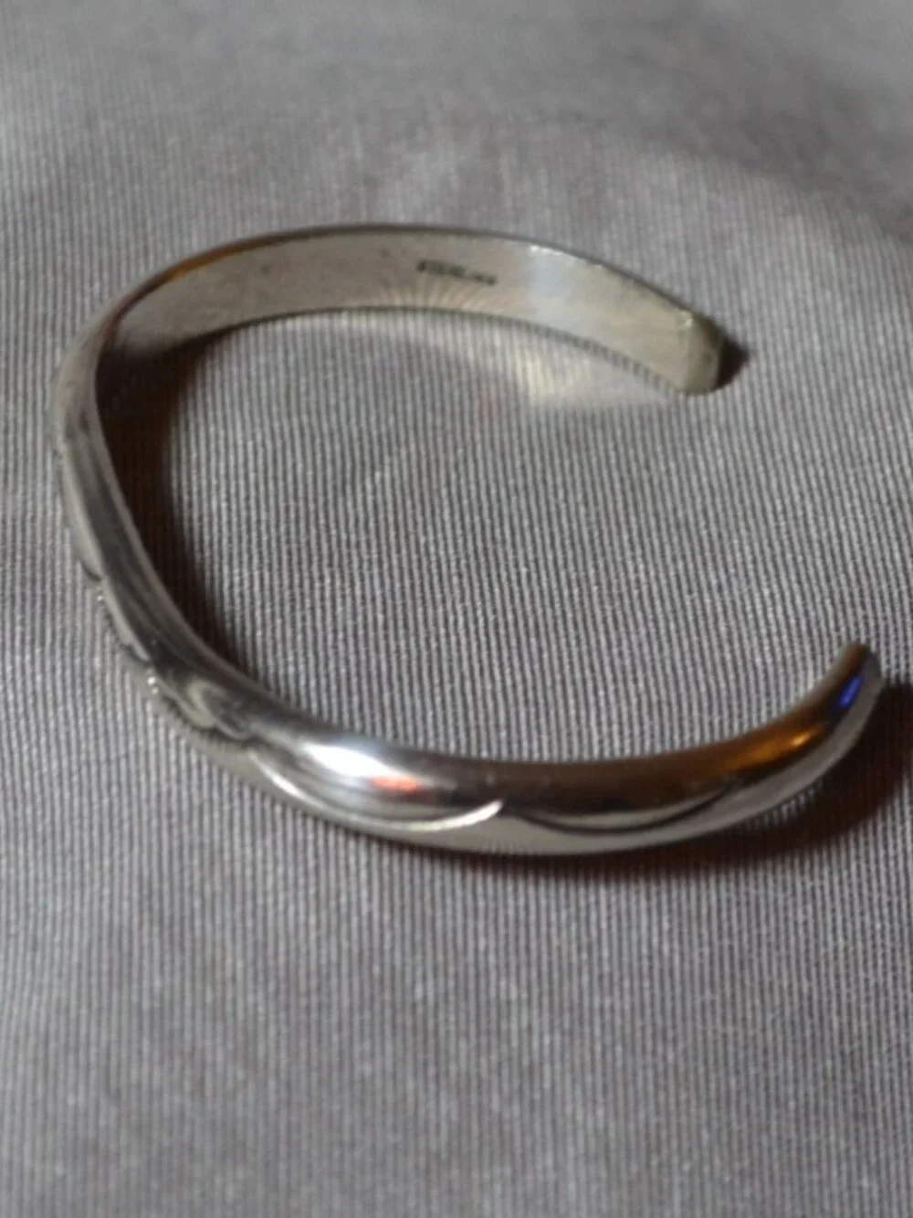 Sterling Silver - Navajo - Cuff Bracelet.